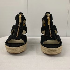 New Michael Kors Platform Wedge Damita Sandals